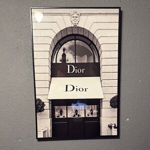 Dior Black and White Art & Decals Wall Decor